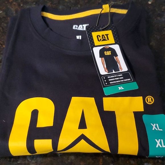 Caterpillar Shirts New Cat Mens Black Tshirt 0 Cotton Xxl Poshmark